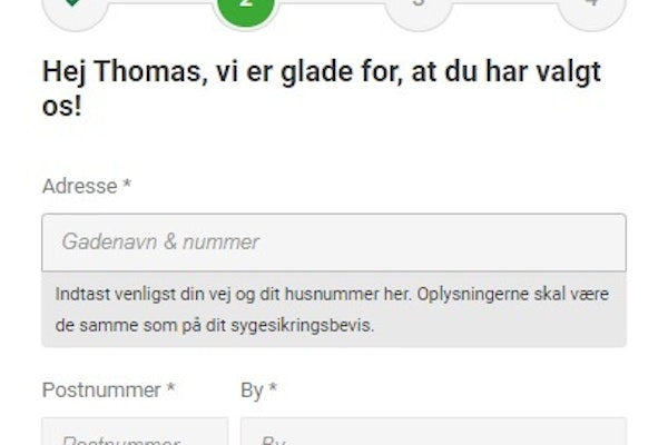 Unibet oprettelse 2