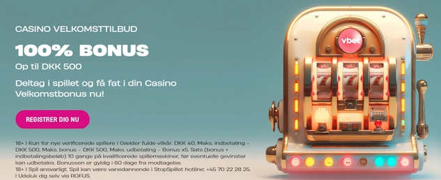 V Bet Casino Bonus Banner